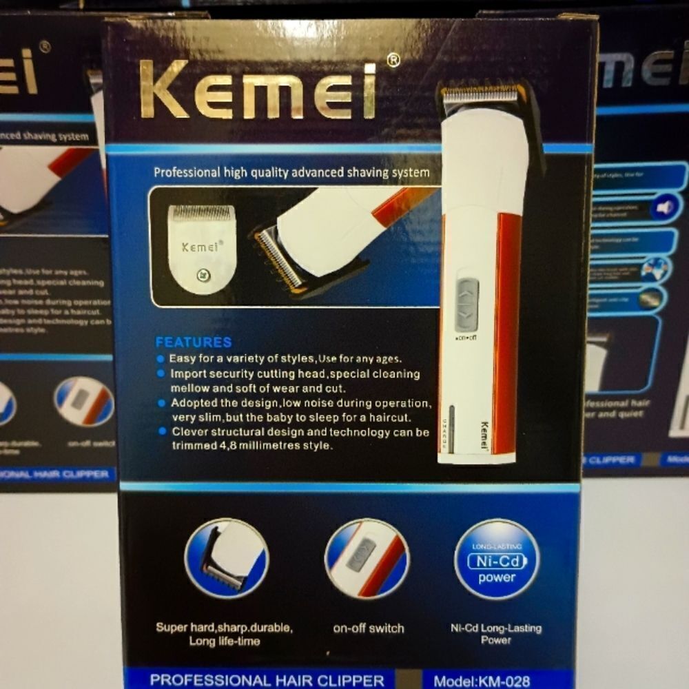 💯🔥Kemei Rechargeable Professional High Precision Hair Clippers - Model KM-028